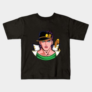 Jotaro Platinum Anime Fan art Kids T-Shirt